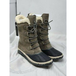 Sorel Out N About Plus Tall Ladies Boot quarry coal size 8.5